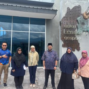 KUNJUNG HORMAT DELEGASI AHLI JAWATANKUASA KERJA UNIT  JERAI GEOPARK KE LENGGONG GEOPARK, PERAK